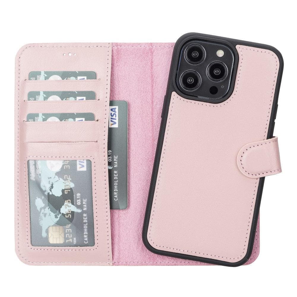 iPhone 14 Leather Wallet Case Detachable RFID MagSafe – Magic