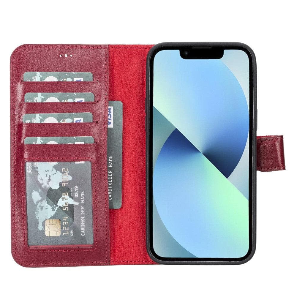 iPhone 14 Pro Leather Wallet Case Detachable RFID MagSafe – Magic
