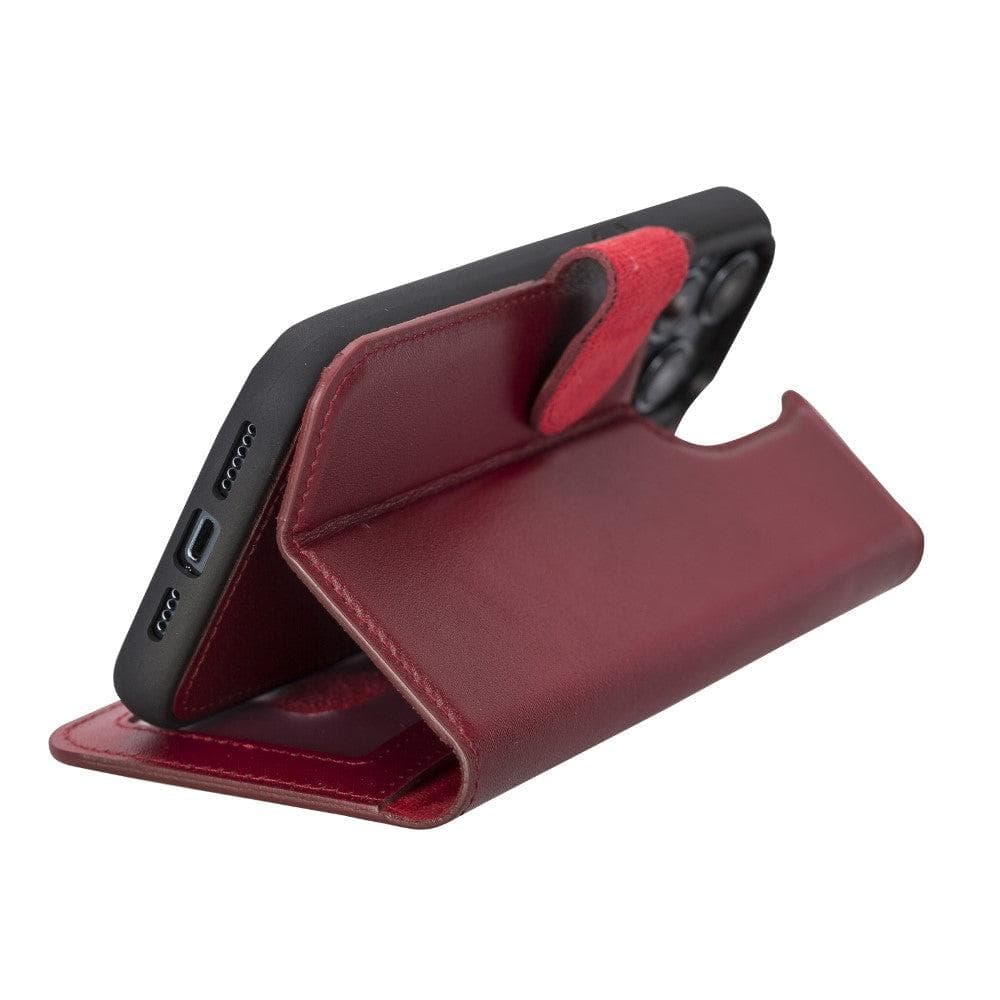 iPhone 14 Pro Leather Wallet Case Detachable RFID MagSafe – Magic