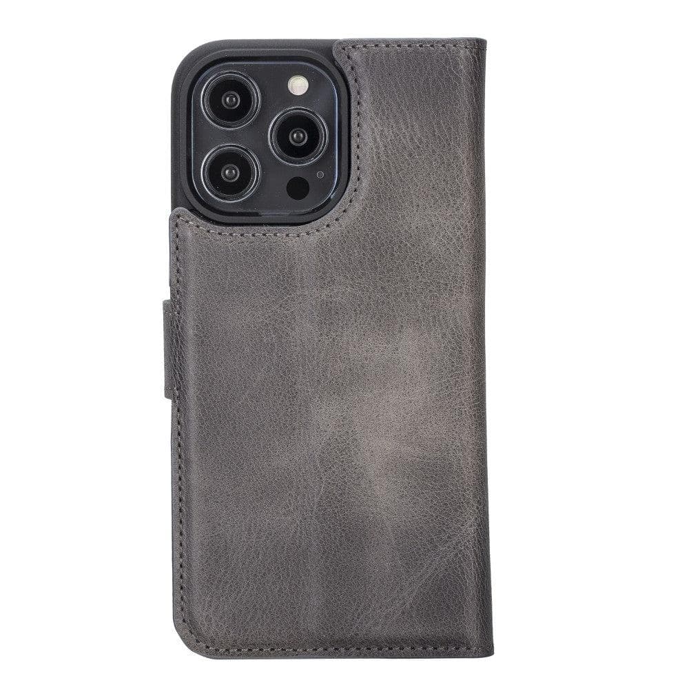 iPhone 14 Pro Leather Wallet Case Detachable RFID MagSafe – Magic