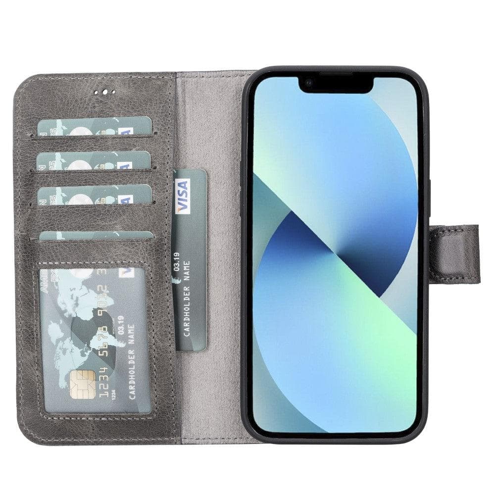iPhone 14 Pro Leather Wallet Case Detachable RFID MagSafe – Magic