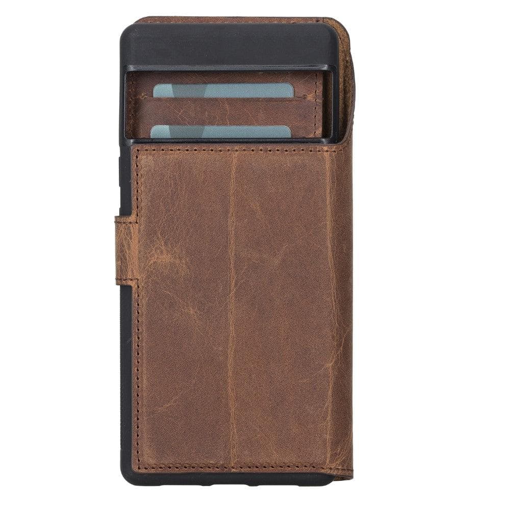 Google Pixel 6 Pro Leather Wallet Case Detachable RFID – Magic