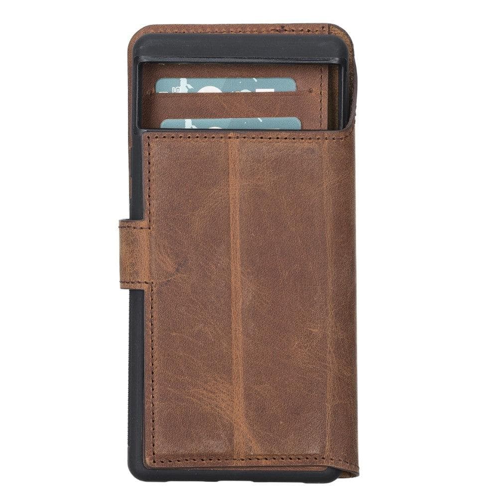 Google Pixel 6 Pro Leather Wallet Case Detachable RFID – Magic
