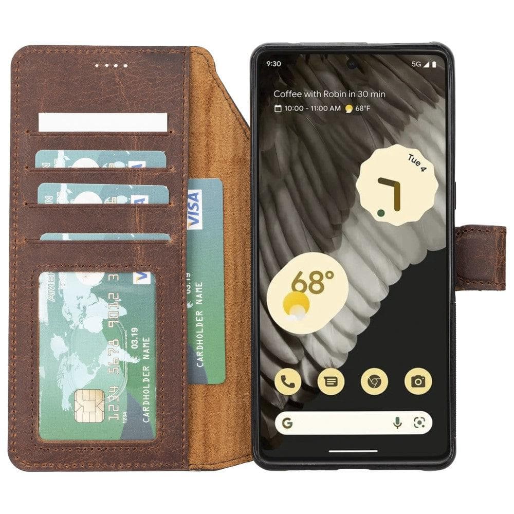 Google Pixel 7 Pro Leather Wallet Case Detachable RFID – Magic