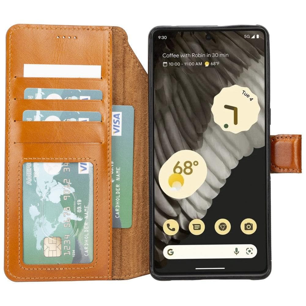 Google Pixel 7 Pro Leather Wallet Case Detachable RFID – Magic