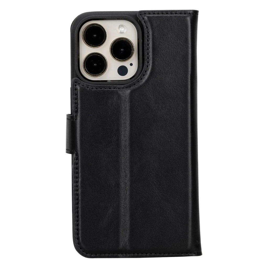 iPhone 15 Pro Max Leather Wallet Case Detachable RFID MagSafe – Magic Series