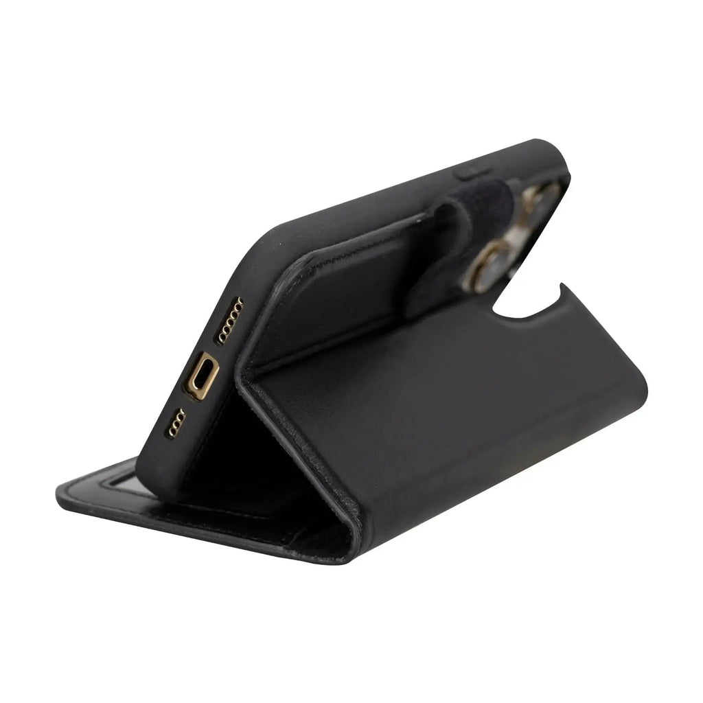 iPhone 15 Leather Wallet Case Detachable RFID MagSafe – Magic Series