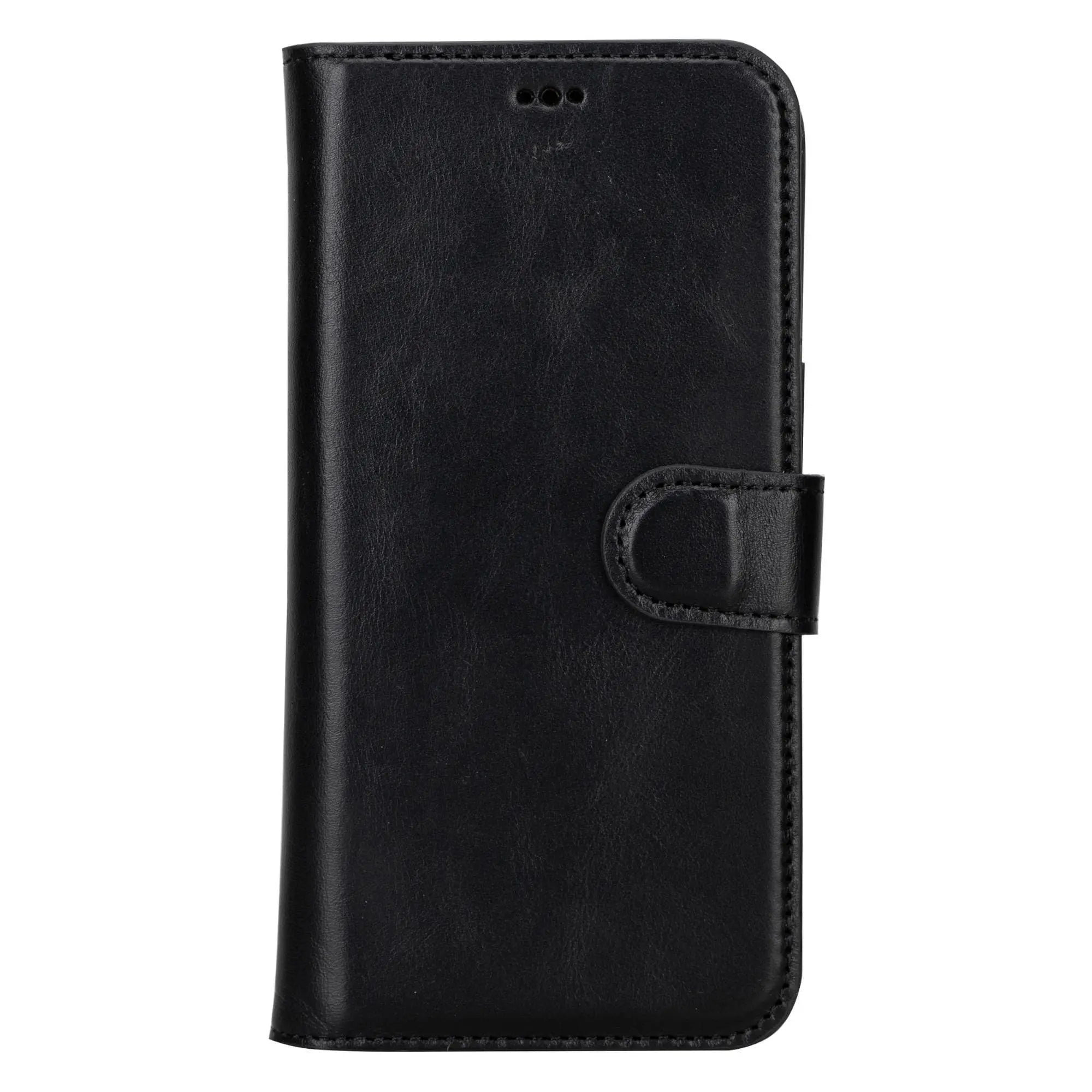 iPhone 15 Pro Max Leather Wallet Case Detachable RFID MagSafe – Magic Series