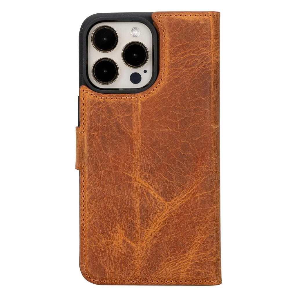iPhone 15 Leather Wallet Case Detachable RFID MagSafe – Magic Series