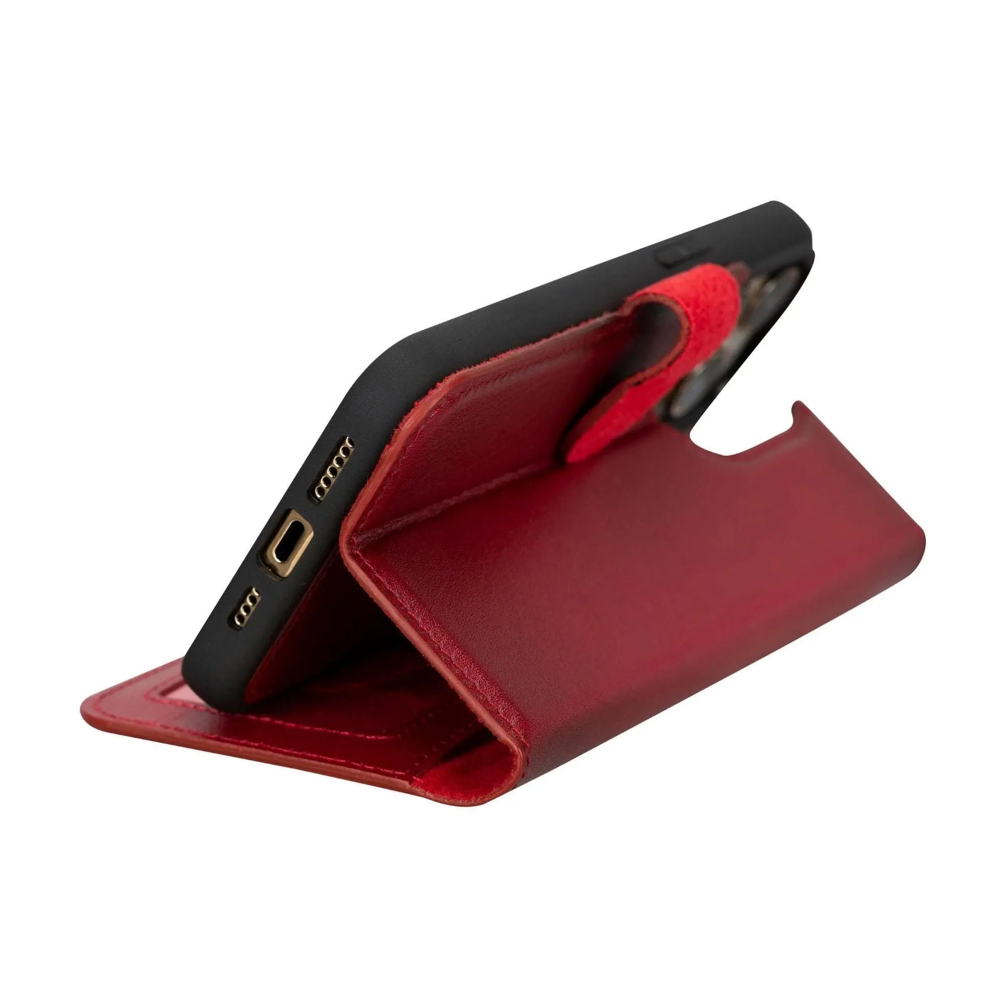 iPhone 15 Pro Leather Wallet Case Detachable RFID MagSafe – Magic Series