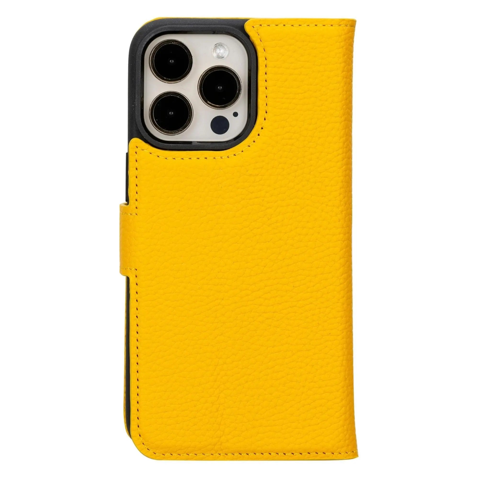 iPhone 15 Pro Leather Wallet Case Detachable RFID MagSafe – Magic Series