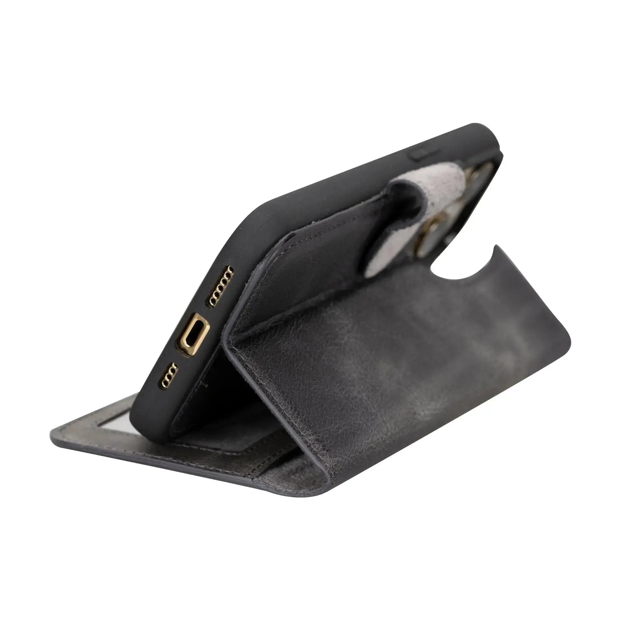 iPhone 15 Leather Wallet Case Detachable RFID MagSafe – Magic Series