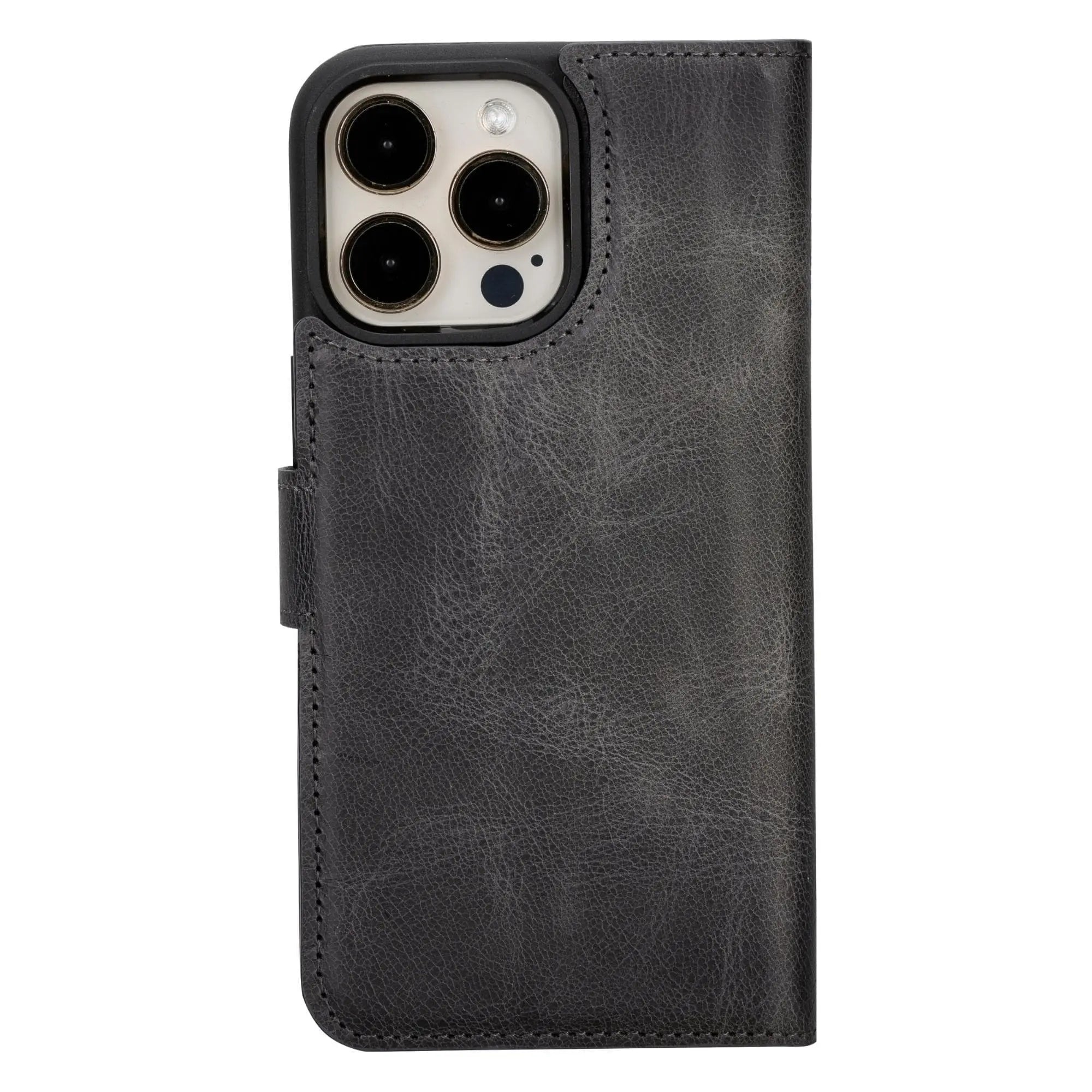 iPhone 15 Plus Leather Wallet Case Detachable RFID MagSafe – Magic Series