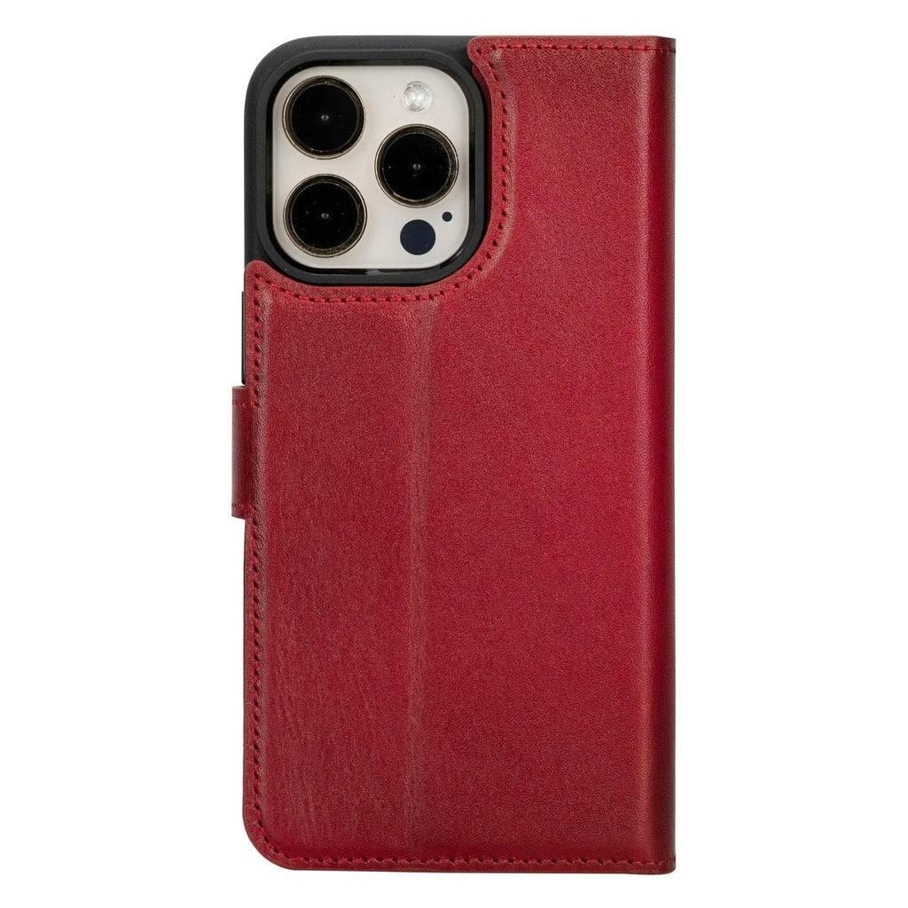 iPhone 15 Plus Leather Wallet Case Detachable RFID MagSafe – Magic Series