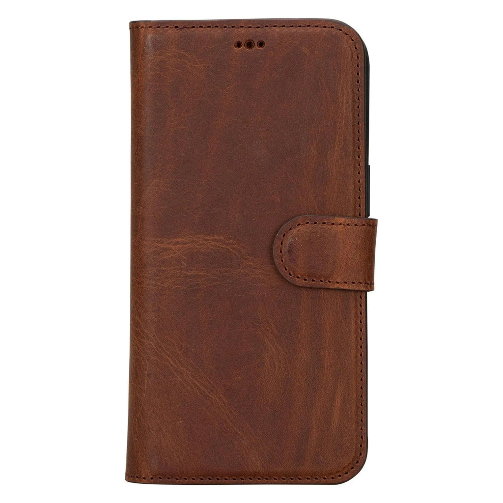 iPhone 15 Plus Leather Wallet Case Detachable RFID MagSafe – Magic Series