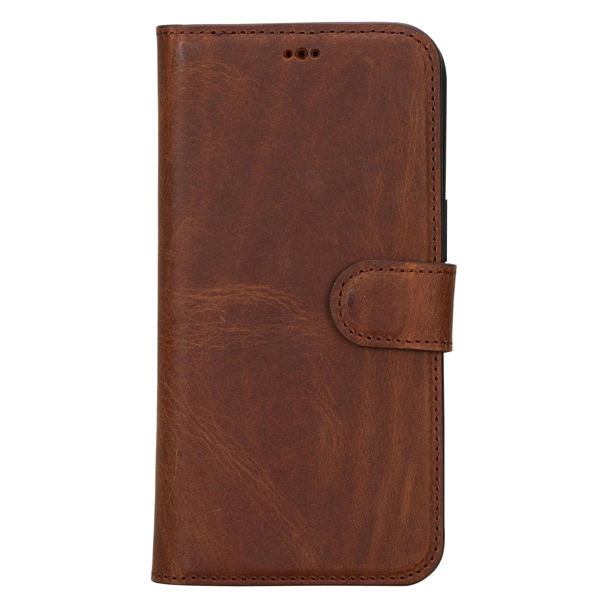 iPhone 15 Plus Leather Wallet Case Detachable RFID MagSafe – Magic Series
