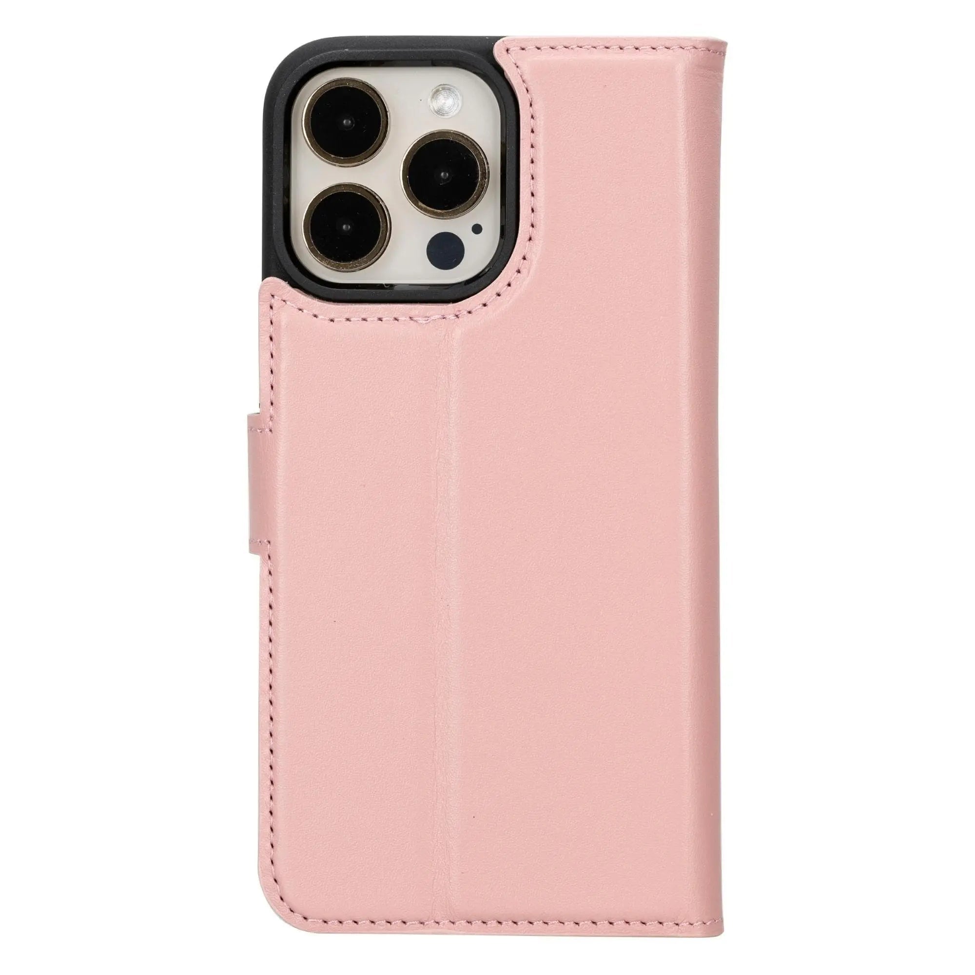 iPhone 15 Pro Max Leather Wallet Case Detachable RFID MagSafe – Magic Series