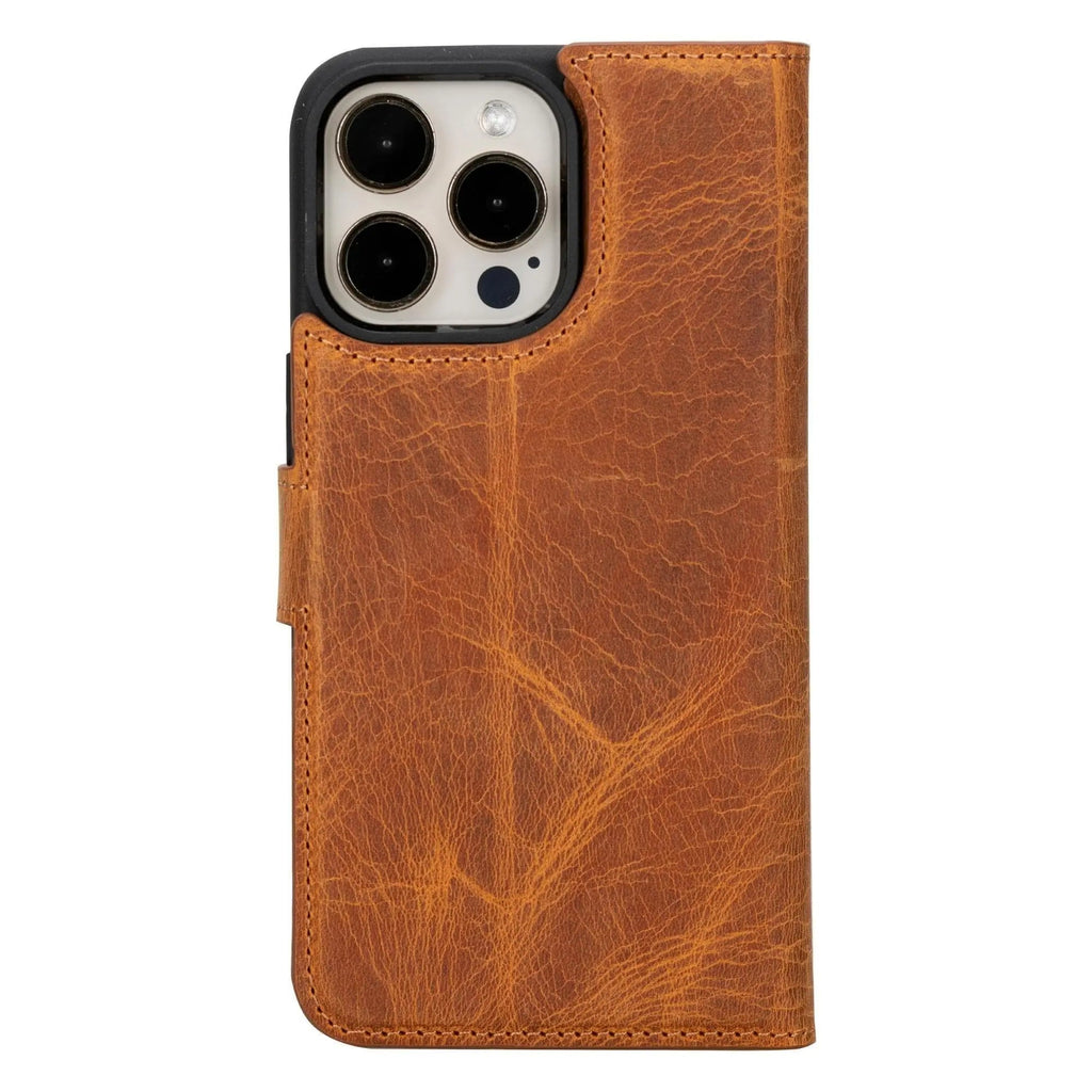 iPhone 15 Plus Leather Wallet Case Detachable RFID MagSafe – Magic Series