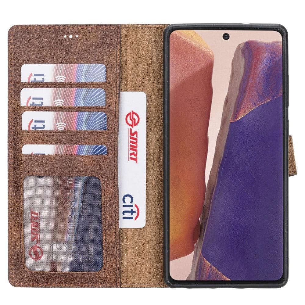 Samsung Galaxy Note 20 Leather Wallet Case Detachable RFID – Magic