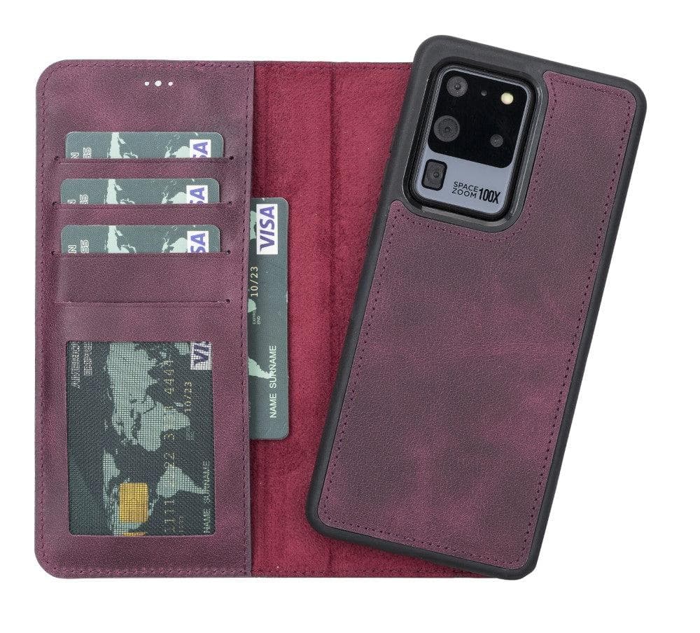 Samsung Galaxy S20 FE Leather Wallet Case Detachable RFID – Magic