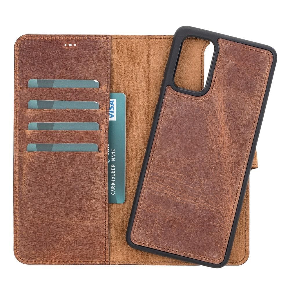 Samsung Galaxy S20 FE Leather Wallet Case Detachable RFID – Magic