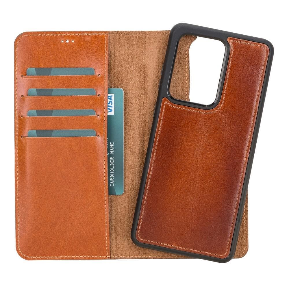Samsung Galaxy S20 FE Leather Wallet Case Detachable RFID – Magic
