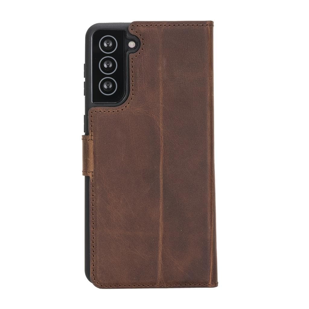Samsung Galaxy S21 Plus Leather Wallet Case Detachable RFID – Magic