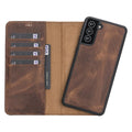 Samsung Galaxy S21 Plus Leather Wallet Case Detachable RFID – Magic