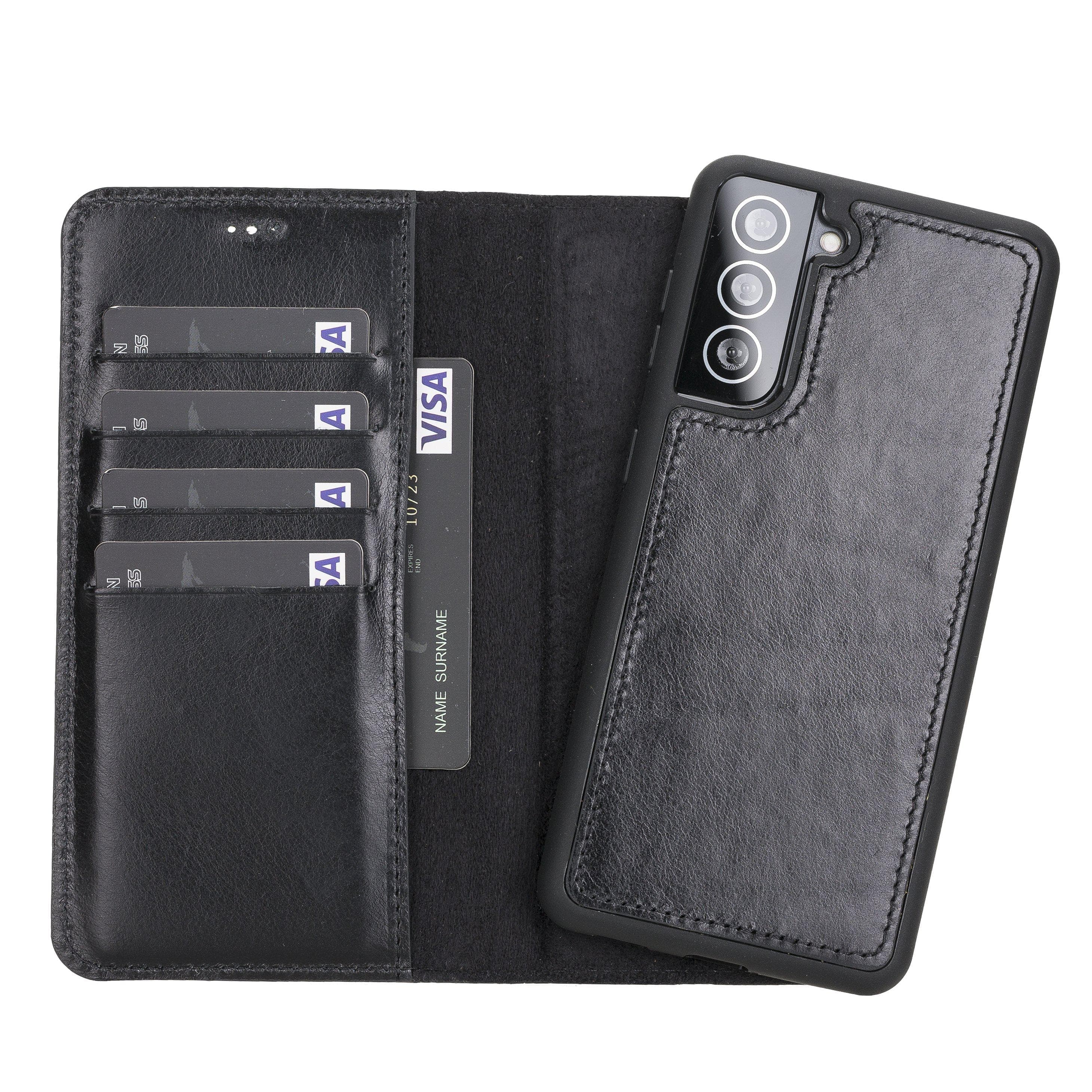 Samsung Galaxy S21 Ultra Leather Wallet Case Detachable RFID – Magic
