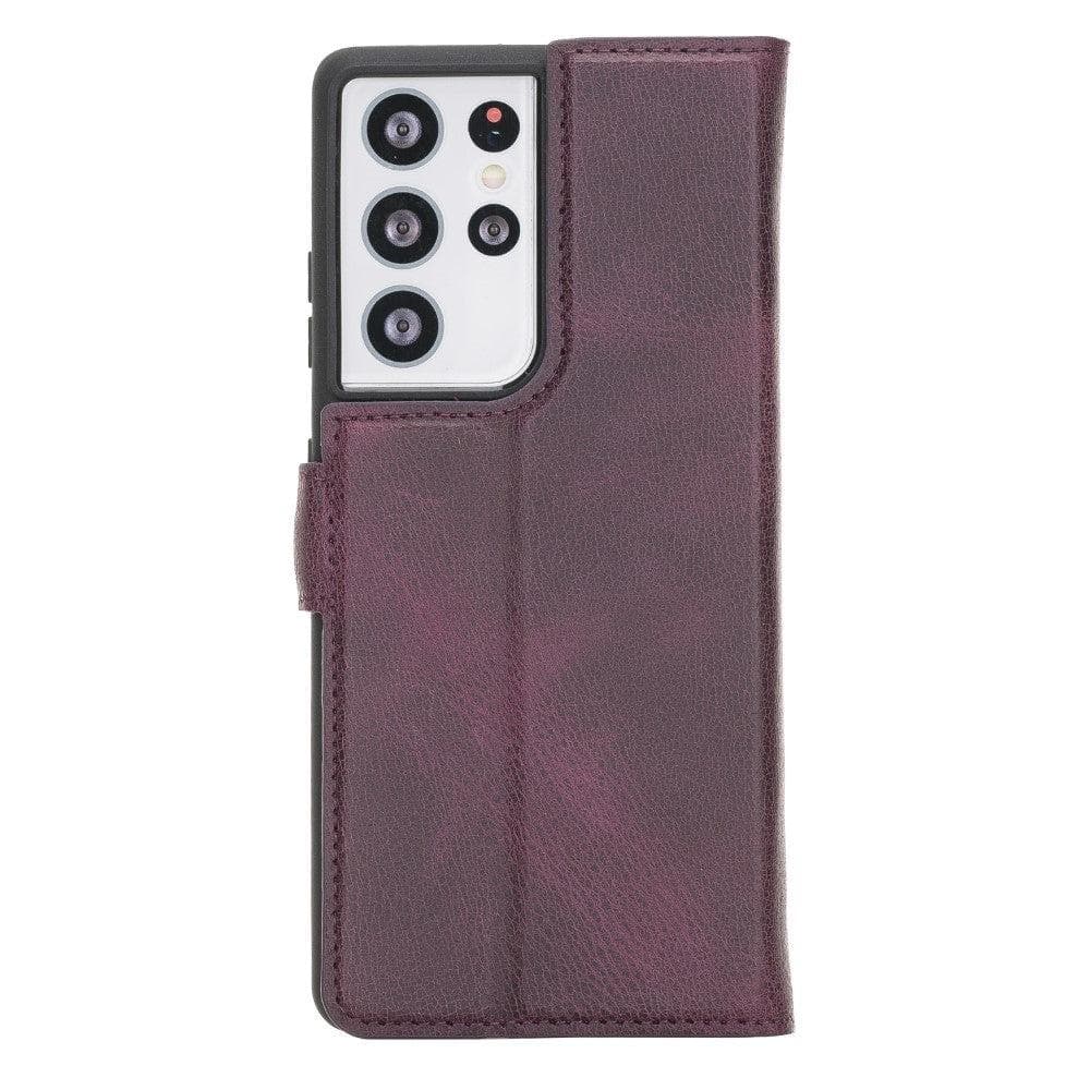 Samsung Galaxy S21 Ultra Leather Wallet Case Detachable RFID – Magic