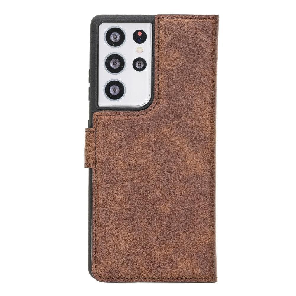Samsung Galaxy S21 Plus Leather Wallet Case Detachable RFID – Magic