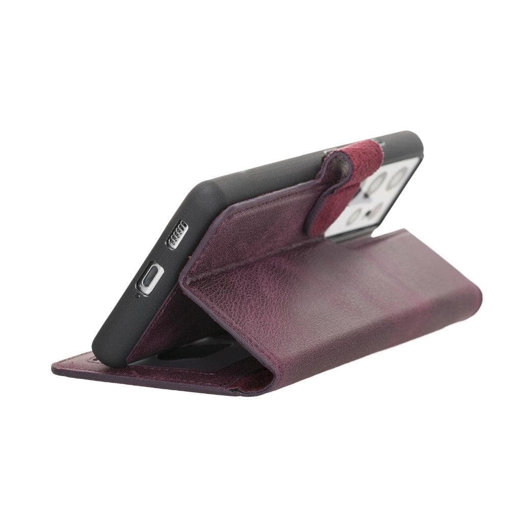 Samsung Galaxy S21 Ultra Leather Wallet Case Detachable RFID – Magic