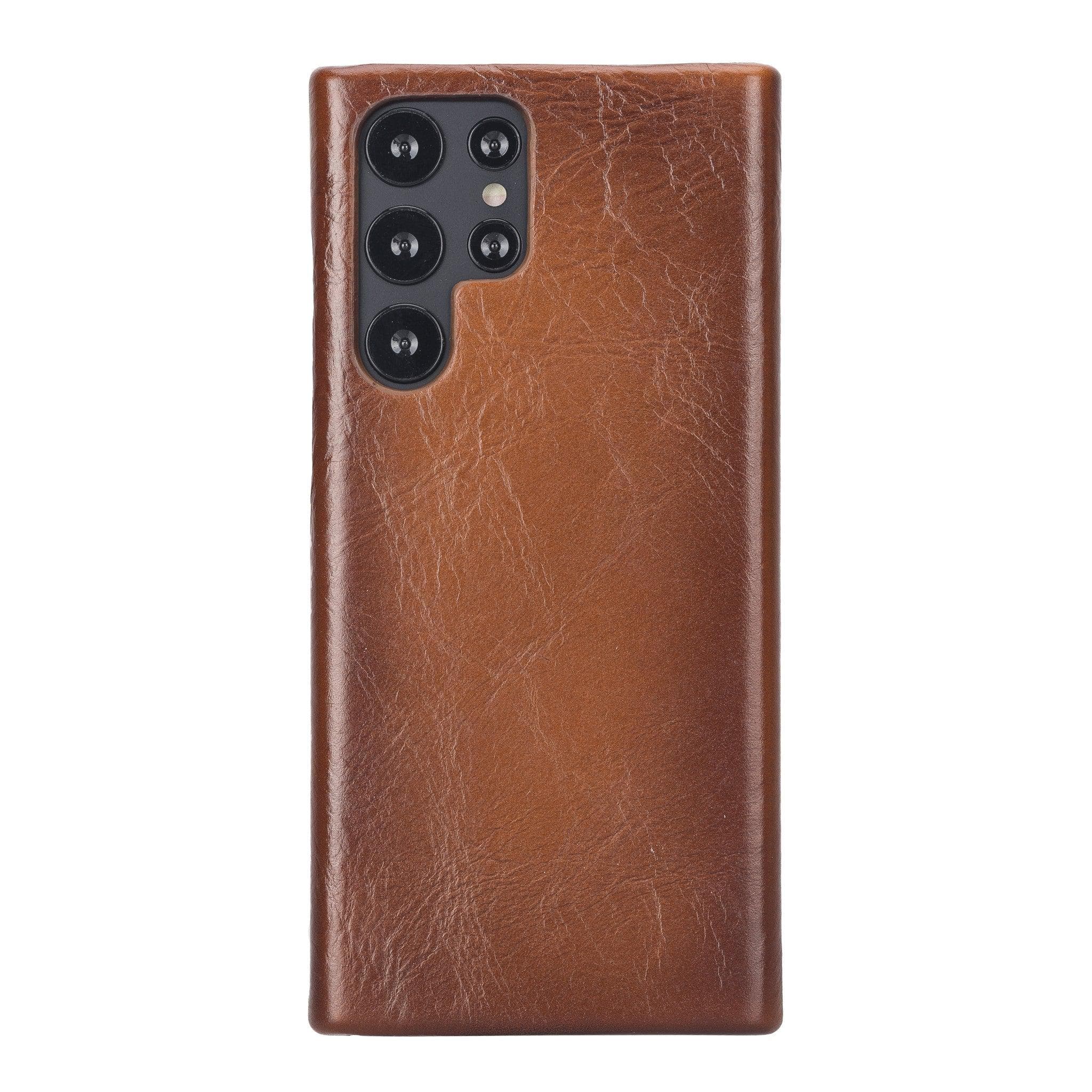 Samsung Galaxy S22 Plus Full-Grain Leather Slim Case – Ultimate Jacket