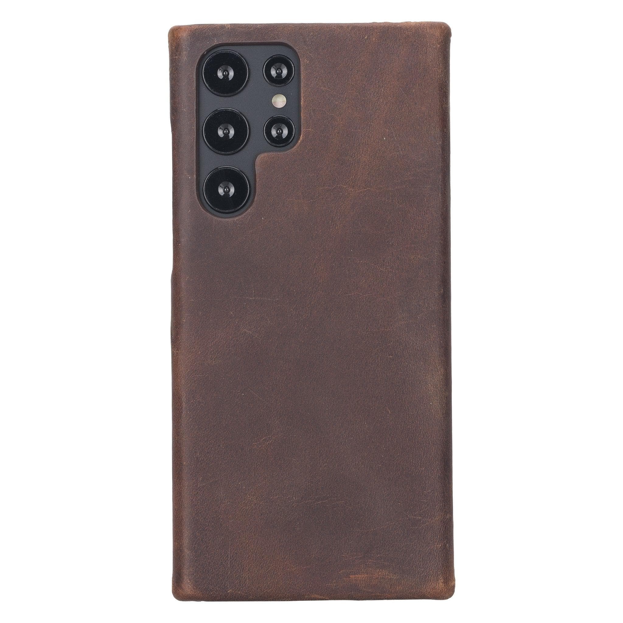 Samsung Galaxy S22 Plus Full-Grain Leather Slim Case – Ultimate Jacket