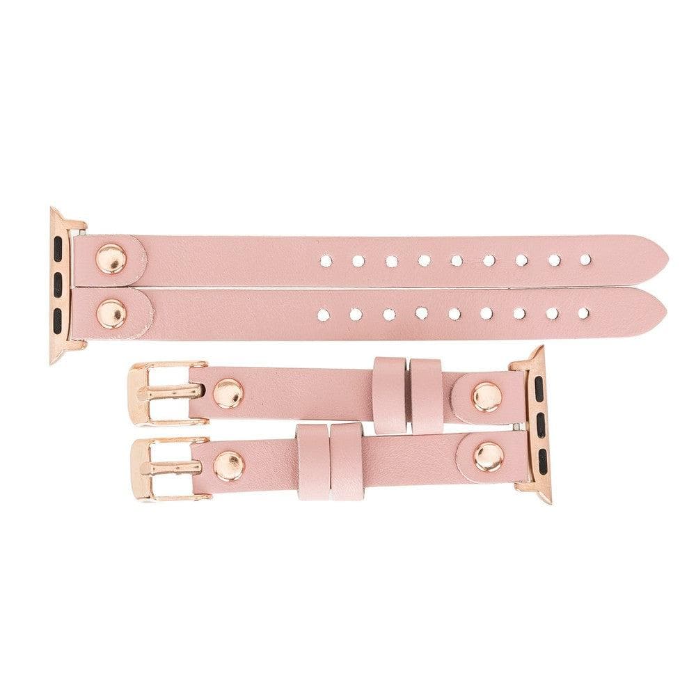 Ely Leather Apple Watch Double Band