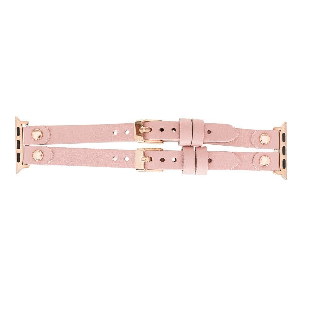 Ely Leather Apple Watch Double Band