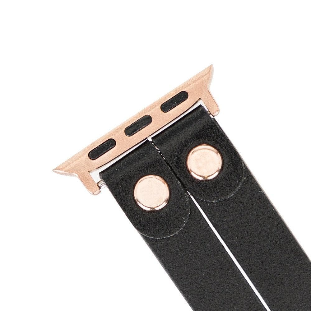 Ely Leather Apple Watch Double Band