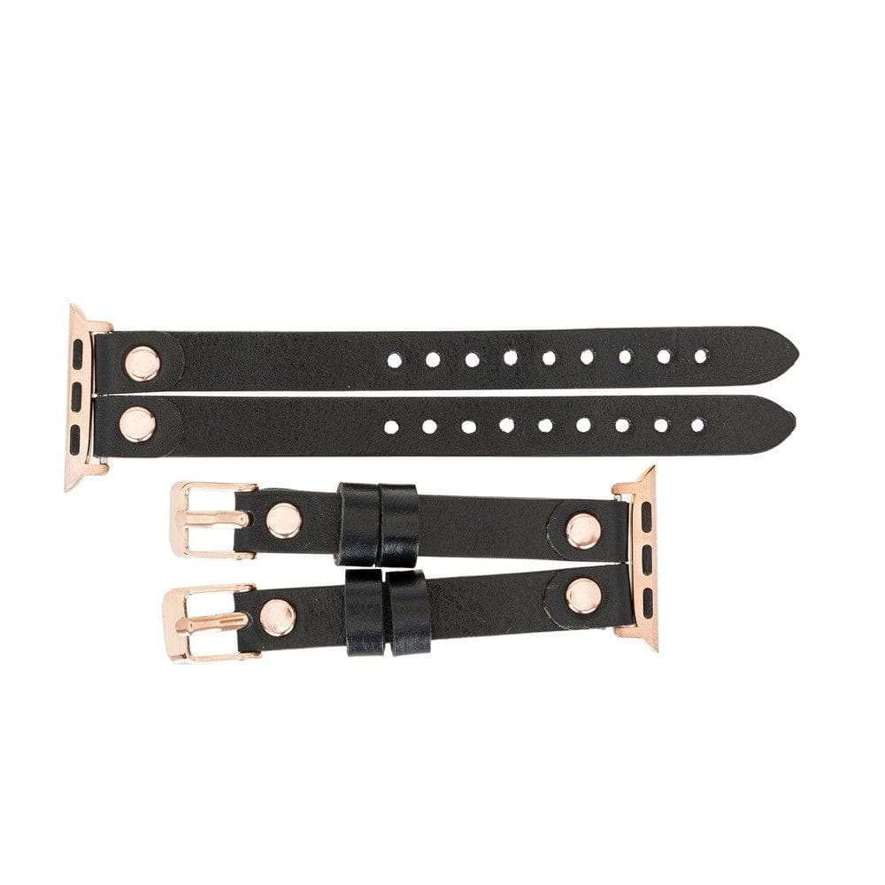 Ely Leather Apple Watch Double Band