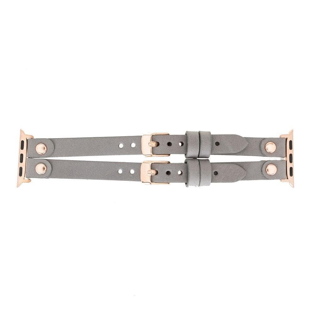 Ely Leather Apple Watch Double Band