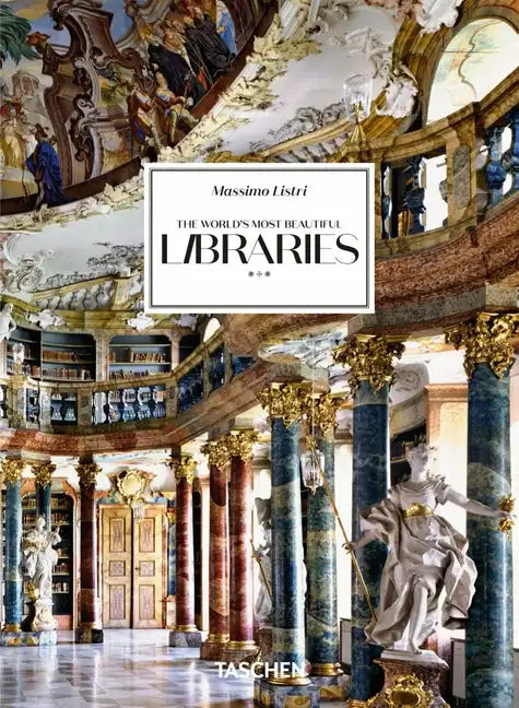 Massimo Listri. the World's Most Beautiful Libraries. 45th Ed. - Hardcover