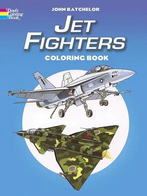 Jet Fighters Coloring Book - Paperback
