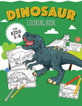 DINOSAURS - Coloring Book for Boys: Color 30 kinds of dinosaurs and recognize them by name! - Paperback