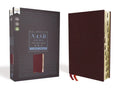 Nasb, Thinline Bible, Large Print, Bonded Leather, Burgundy, Red Letter Edition, 1995 Text, Thumb Indexed, Comfort Print - Bonded Leather