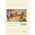 Vintage Lined Notebook Greetings from Boynton Beach - Paperback