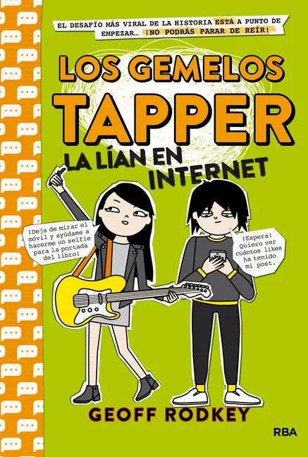 Los Gemelos Tapper La Lían En Internet / The Tapper Twins Go Viral - Hardcover