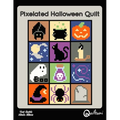 Pixelated Halloween Quilt: A 12 Block Halloween Themed Quilt Pattern - Paperback