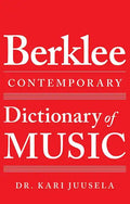 The Berklee Contemporary Dictionary of Music - Paperback