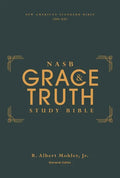 Nasb, the Grace and Truth Study Bible (Trustworthy and Practical Insights), Hardcover, Green, Red Letter, 1995 Text, Comfort Print - Hardcover
