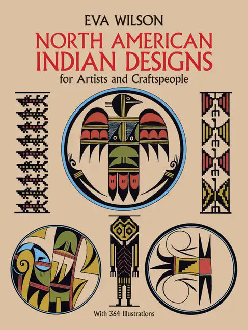 North American Indian Designs for Artists and Craftspeople - Paperback