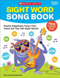Sight Word Song Book: Playful Piggyback Tunes That Teach the Top 100 Sight Words - Paperback